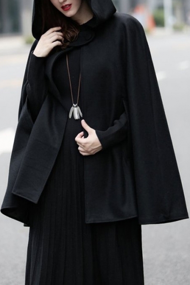 winter trench coat with hood