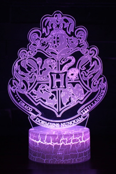 Unique Creative Harry Potter Series Design Remote Control Blue Night Lamp