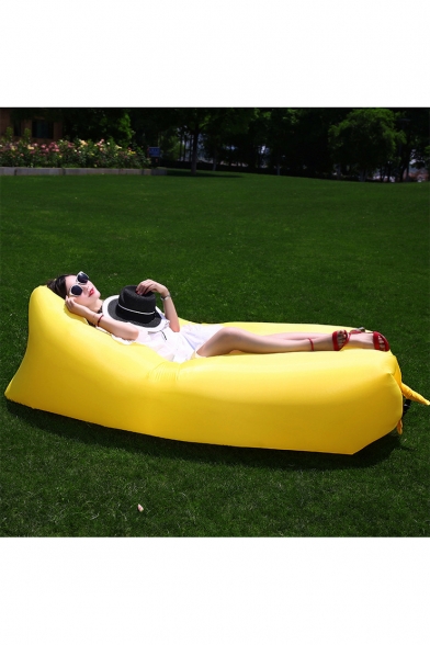 New Arrival Inflatable Lounger Outdoor Air Sofa Portable Sleeping Air Bed