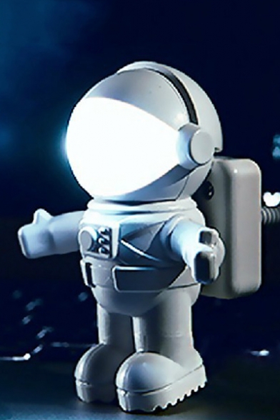Chic Hot Popular Astronaut Design LED White Night Lamp 3.2*4.5*5.6cm