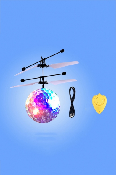 Novelty Remote Control Floating Flight Toy LED Helicopter Ball for Kid