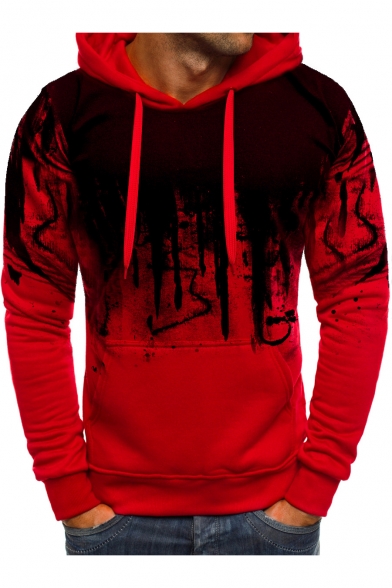 red hoodie with white sleeves > OFF-51%