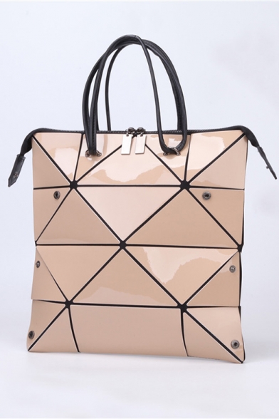 New Arrival Leisure Geometric Fold Bucket Bag Chic Handbag