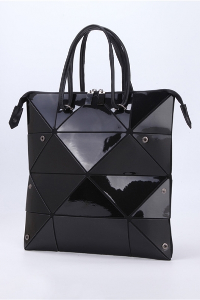 New Arrival Leisure Geometric Fold Bucket Bag Chic Handbag
