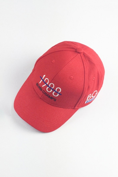 Fashion Number 1988 Embroidered Unisex Outdoor Cap
