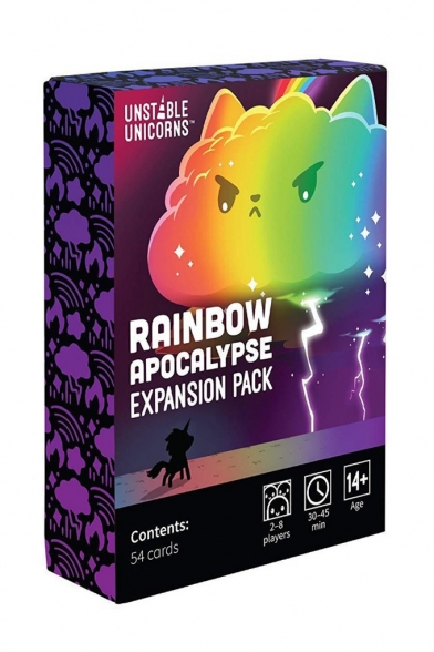 Card Board Game Unstable unicorns Rainbow Apocalypse Expansion Pack