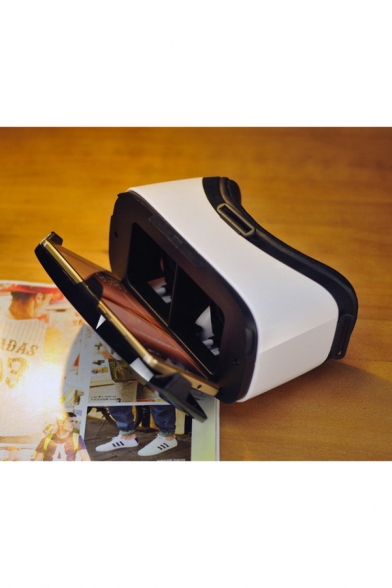 MEMO 3D Headset Virtual Reality Glasses for 3D Movie Games Compatible with 4.5-6.3 Inches Smartphones