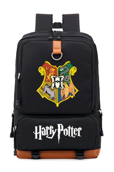 Popular Harry Potter University Badge Printed Outdoor Traveling Unisex Backpack 28*15*43cm
