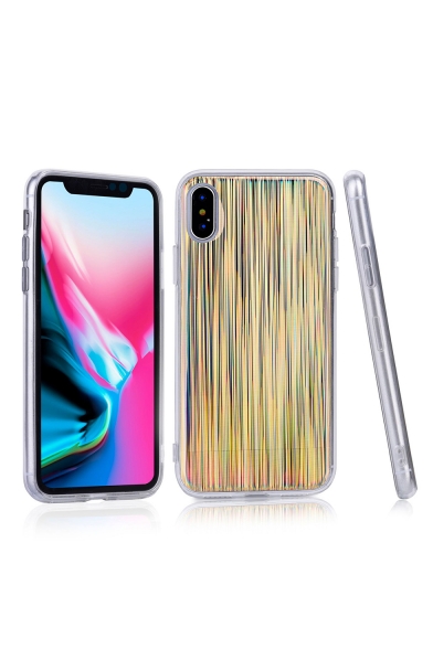 New Stylish Cool Laser Vertical Striped iPhone Case