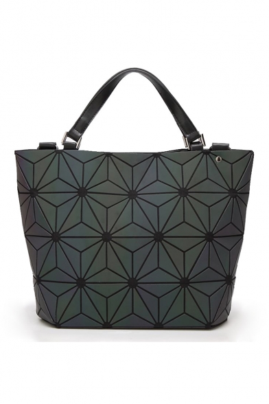 Hot Fashion Unique Luminous Green Detachable Shoulder Strap Shoulder Bag Tote Bag