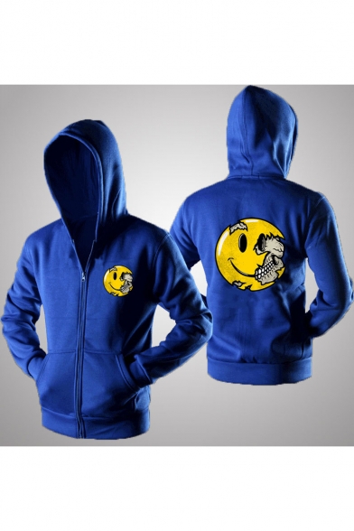 smiley face hoodie