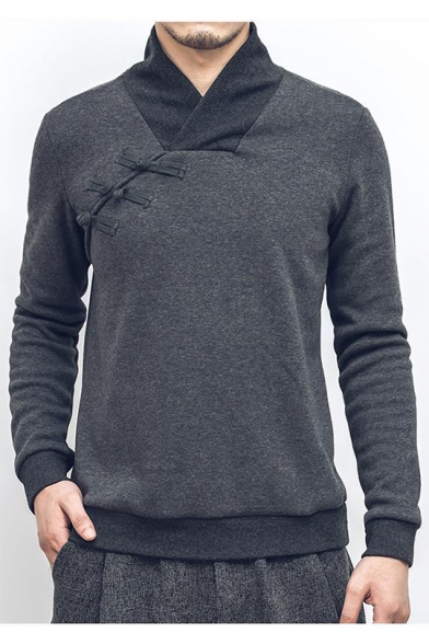 mens fitted sweatshirt