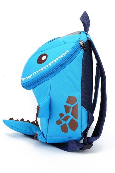 21*9*29cm Cute Cartoon Dinosaur Shaped Stylish School Bag for Kids