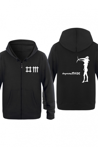 depeche mode zip hoodie