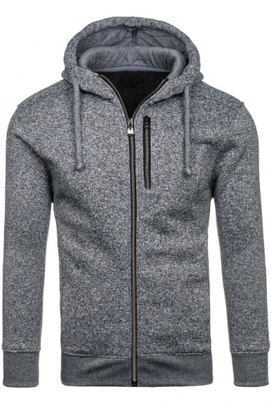 double zip hoodie men's