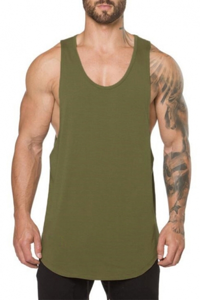 Tank Tops for Men F_Gotal Mens Fashion Camouflage Muslce Summer Sleeveless Casual Sports Vest Racerback Blouse Tops 