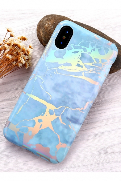 New Stylish Colorful Painting Marble Mobile Phone Case for iPhone