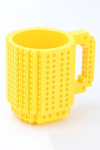 New Stylish Unique DIY Block Mug Cup 301-400ml