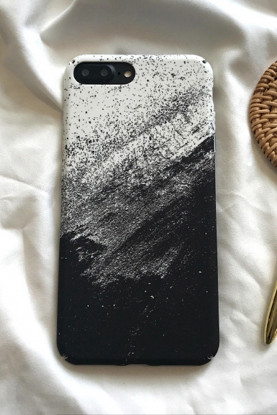 Simple Basic Sand Painting Print Frosted Mobile Phone Case