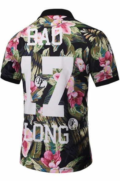 polo shirts for men floral