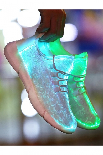 Cool Luminous LED Sneakers Glowing Light Up Shoes for Adult&Kid with Usb Charger