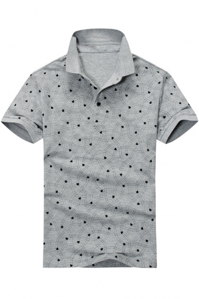 polka dot polo shirt mens