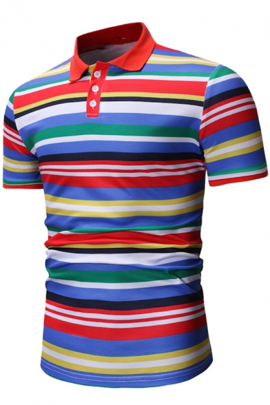 colorful polo