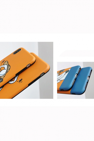 New Stylish Lovely Cartoon Duck Printed Polish Soft iPhone Case in Yellow