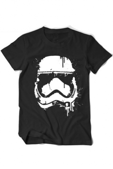 Star Wars Darth Vader Printed Basic Short Sleeve Summer Cotton T-Shirt