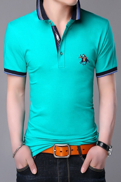 polo shirt with horse logo