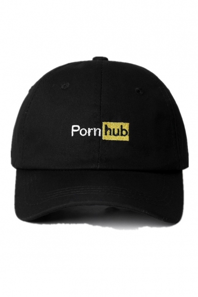Hot Popular Letter PORNHUB Embroidered Casual Baseball Cap