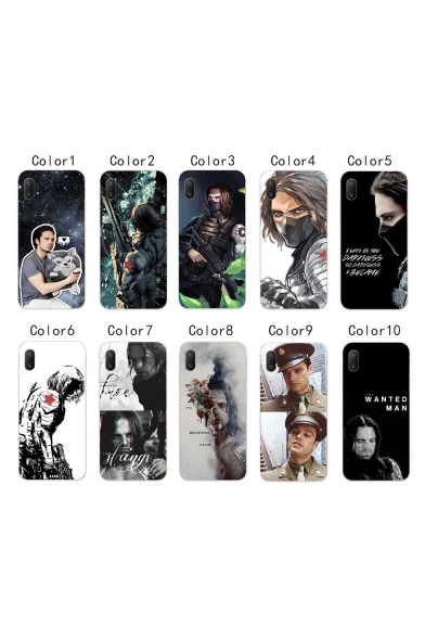 Popular Winter Soldier Series Hard Soft Mobile Phone Case for iPhone