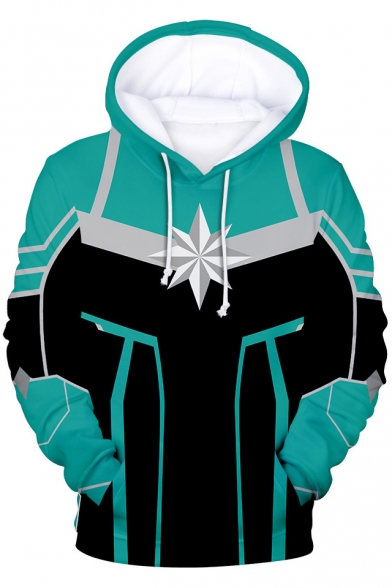 3D Printed Cosplay Costume Long Sleeve Casual Sport Pullover Hoodie