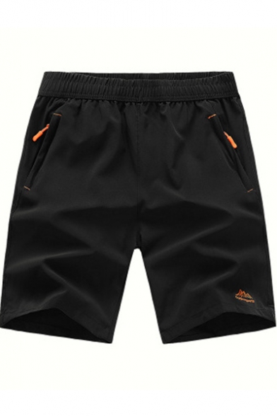 Mens Summer Basic Quick-Dry Casual Loose Breathable Running Shorts