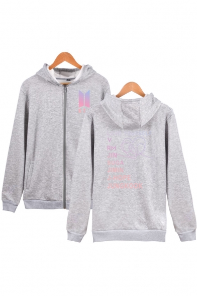 love yourself zip up hoodie