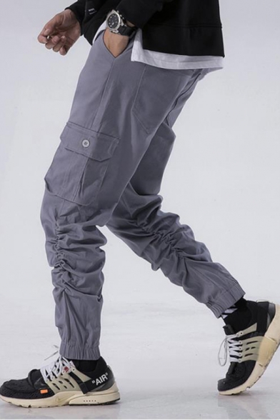 skinny fit cargo trouser with cuff