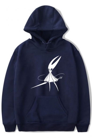 Hollow Knight New Arrival Cute Game Character Print Unisex Casual Relaxed Hoodie