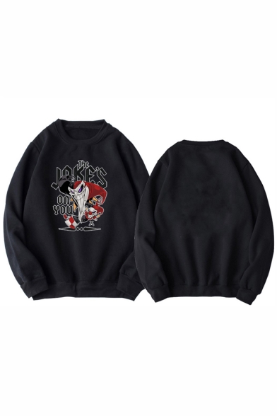 League of Legends Cool Game Character Pattern Long Sleeve Casual Sweatshirt