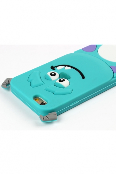 Winnie the Pooh Monster Fashion Silicone Blue Mobile Phone Case for iPhone