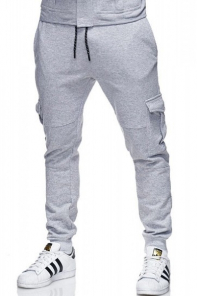 plain grey sweatpants