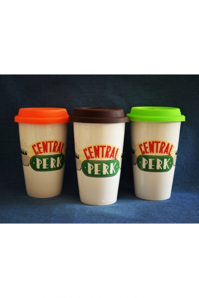 Friends TV Shows Series Central Perk Double-Layer Ceramic Cup 401-500ml