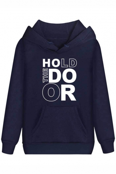 Game of Thrones Cool Unique Letter HOLD THE DOOR Print Regular Fit Hoodie