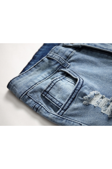 holey skinny jeans