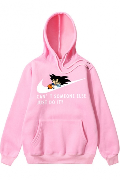 pink just do it hoodie