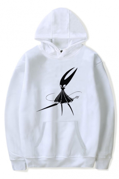 Hollow Knight New Arrival Cute Game Character Print Unisex Casual Relaxed Hoodie
