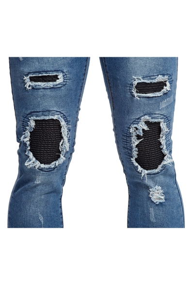 ripped moto jeans mens