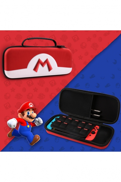Switch Storage Bag NS Protective Cover Hard Shell Game Console Box Accessories Mario Clutch 31*6.5*12cm