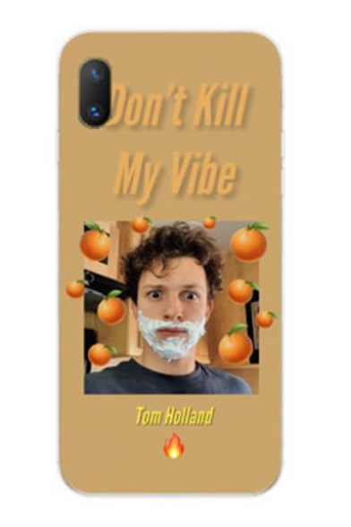 Tom Holland Popular Letter DON'T KILL MY VIBE Fashion Soft & Hard iPhone Case