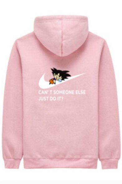 Funny Comic Character Letter CAN'T SOMEONE ELSE JUST DO IT Loose Fit Hoodie