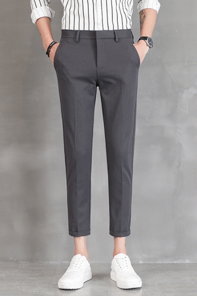 cropped trouser suit